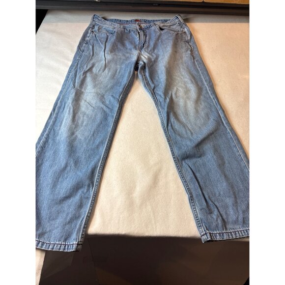 Tommy Bahama Cayman Island Relaxed blue Mens Jeans Size 34/32 Light Blue Denim S - Picture 1 of 12